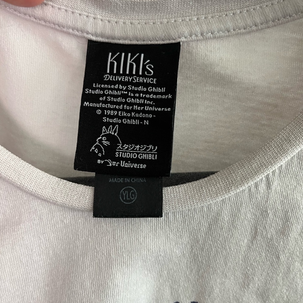 Her Universe Kiki’s Delivery Service Front Tie Top - Picture 3 of 4